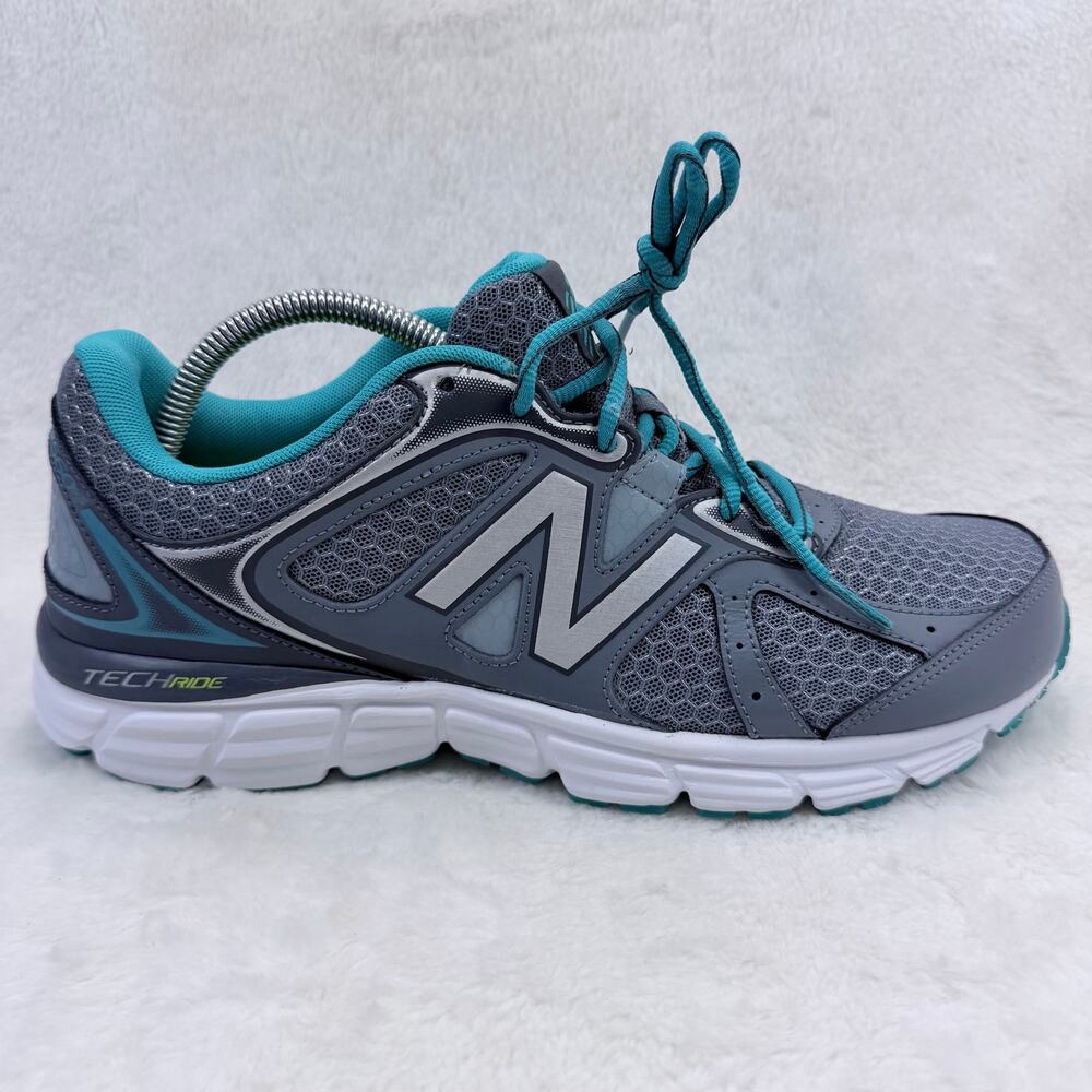 New Balance 560v6 TechRide Women's Gray Teal Running Shoes W560LG6 Size 11